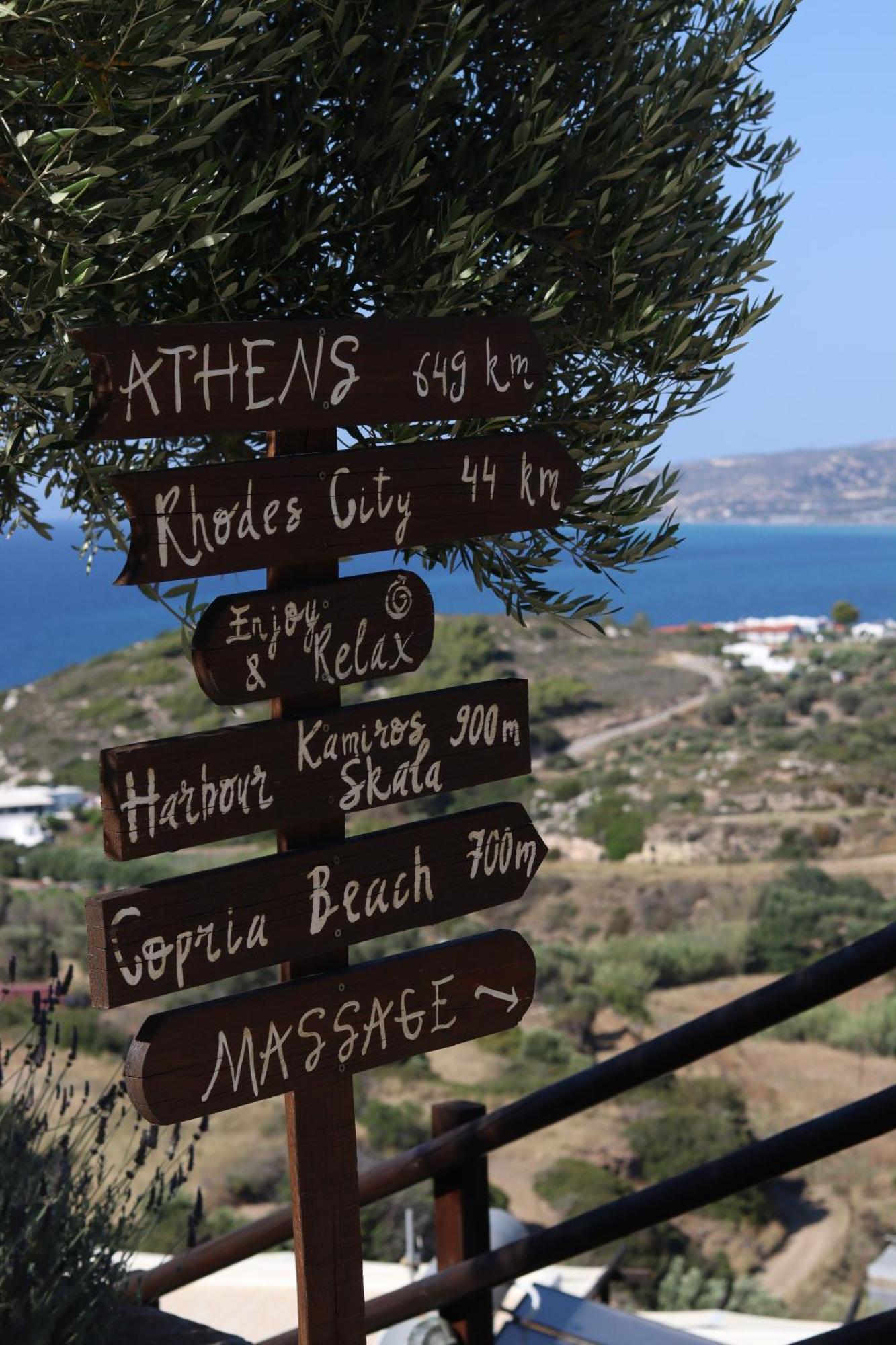 Auberge Kalopetri Κάμειρος Εξωτερικό φωτογραφία